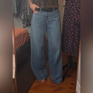 Gap baggy mid rise jeans